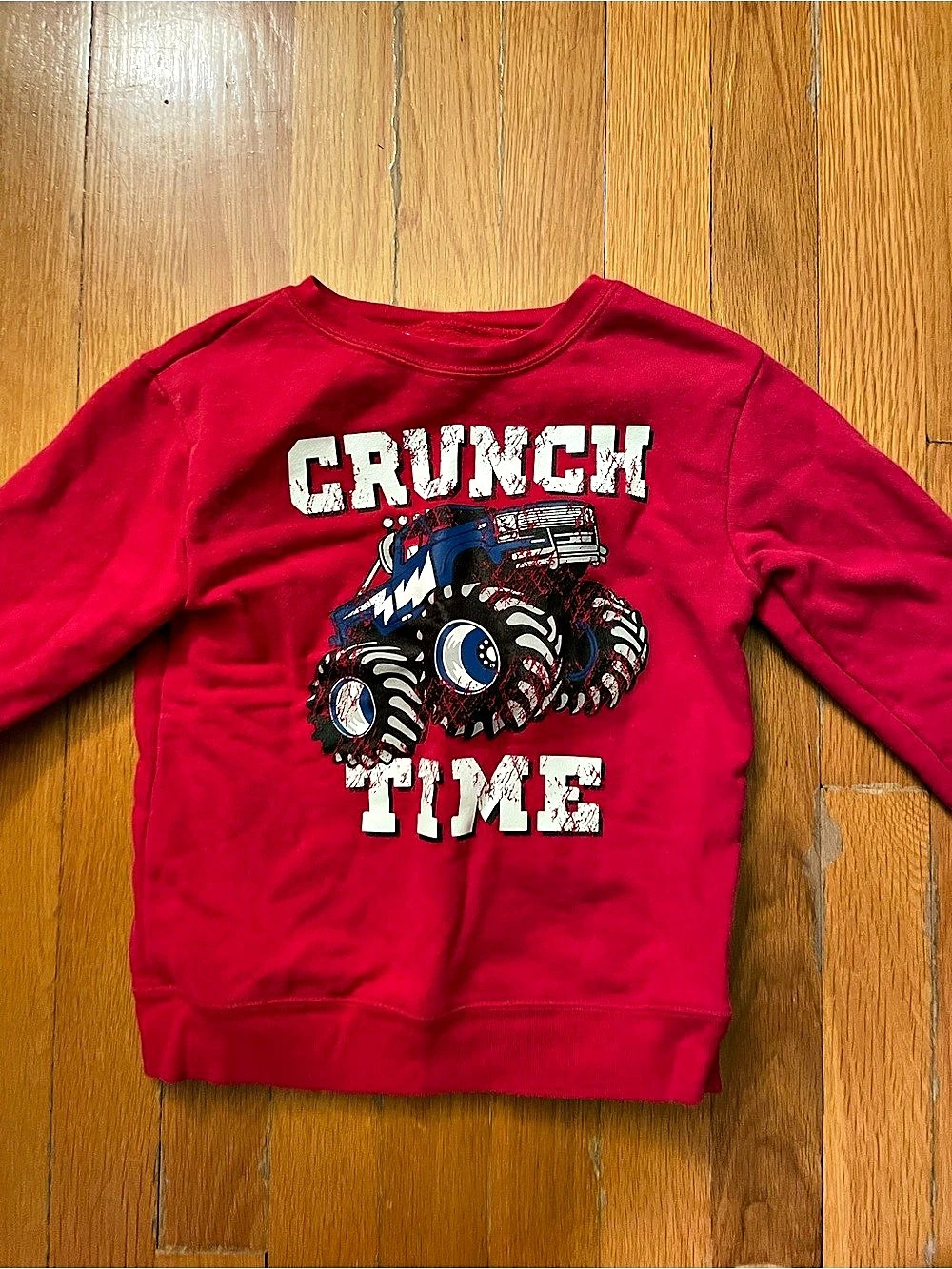 Garanimals Boys 5T Graphic Sweatshirt in Red Like New